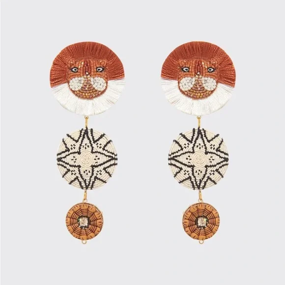 Mignonne Gavigan Leo Luxe Earrings NWT - MG Box included - Picture 5 of 5